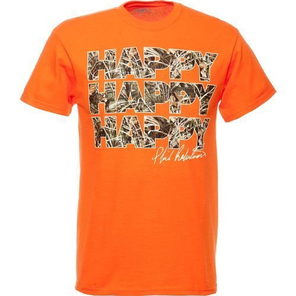 Duck Commander Men's Happy Happy Happy Camo tshirt